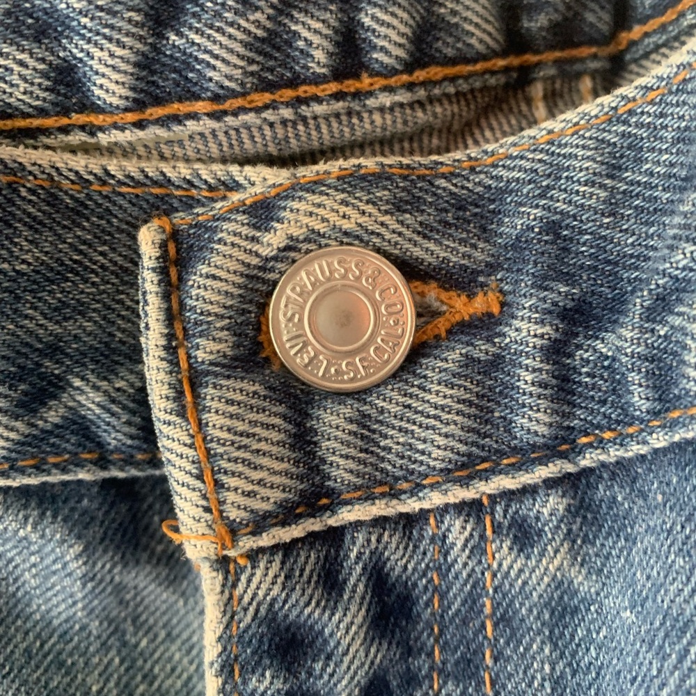 Vintage Made In USA Levi’s 505 Straight Jeans - Picture 8 of 12
